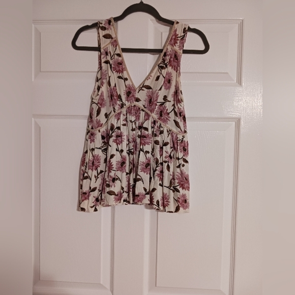 American Eagle Outfitters Tops - Floral Swing Tank American Eagle size xxs